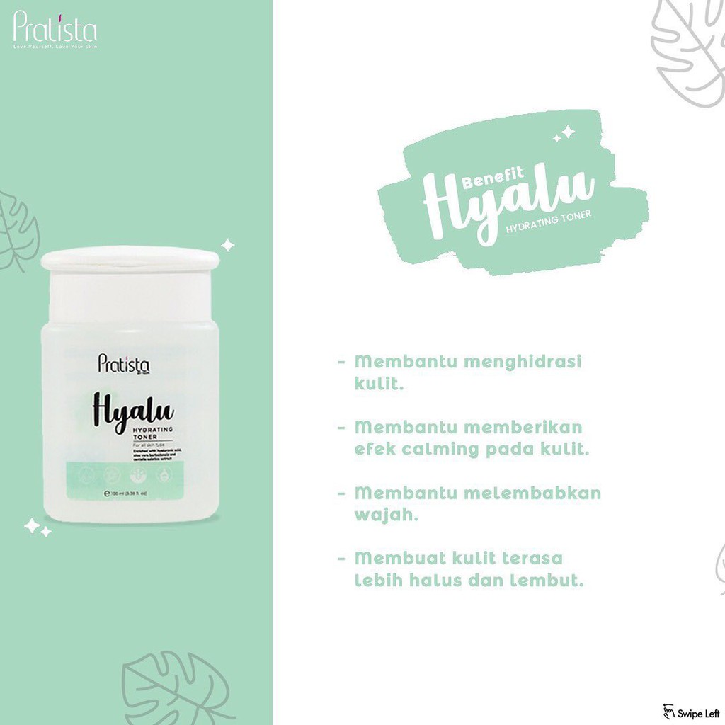 Pratista Hyalu Hydrating Toner Ahlinya Meng-Hidrasi Kulit