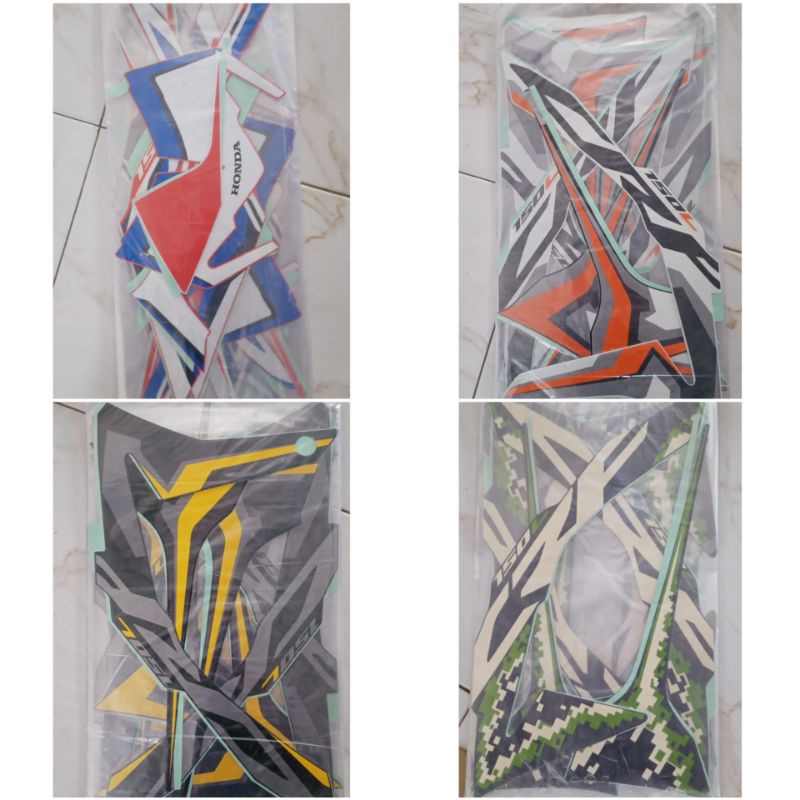 Lis Striping CRF 150 crf150 2021 Original / stiker bodi motor crf asli