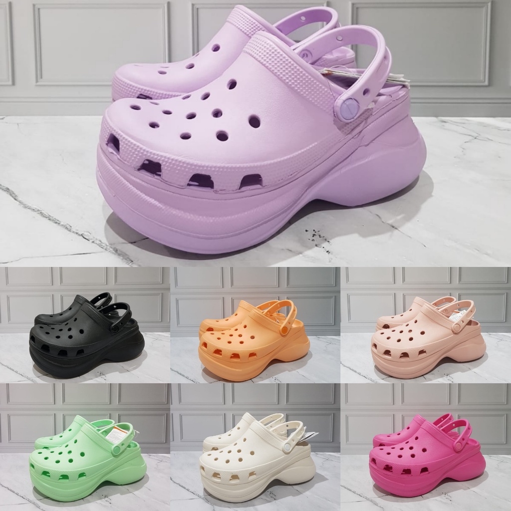 crocs bae platform clog