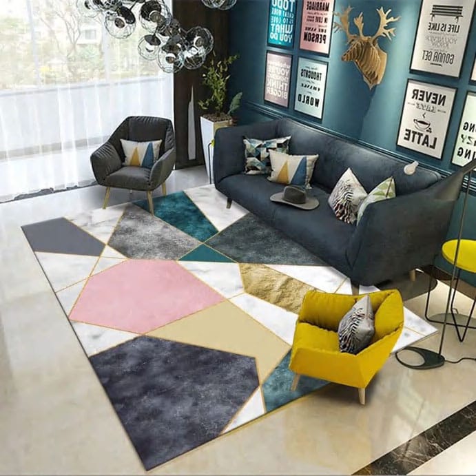 Luxury Nordic carpet rugs nordic karpet mewah D