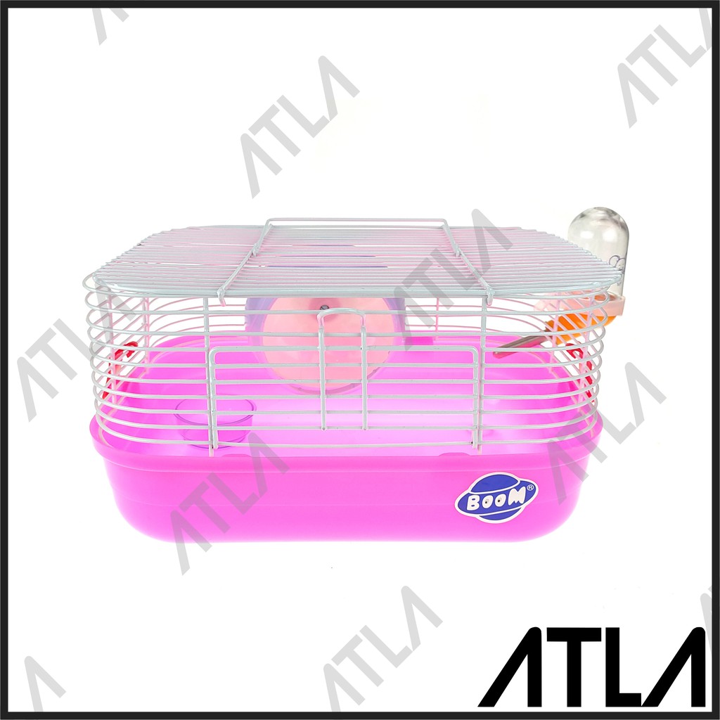 Kandang Hamster Mini Warna Rumah Hewan Peliharaan Besi Kecil KH005-6