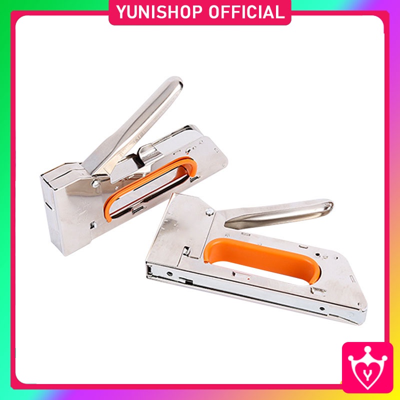 Stapler Tembak / Staples Sofa Staples Jok Kulit Motor / Steples Tembak Papan Gun Tacker Murah Awet / TS-90