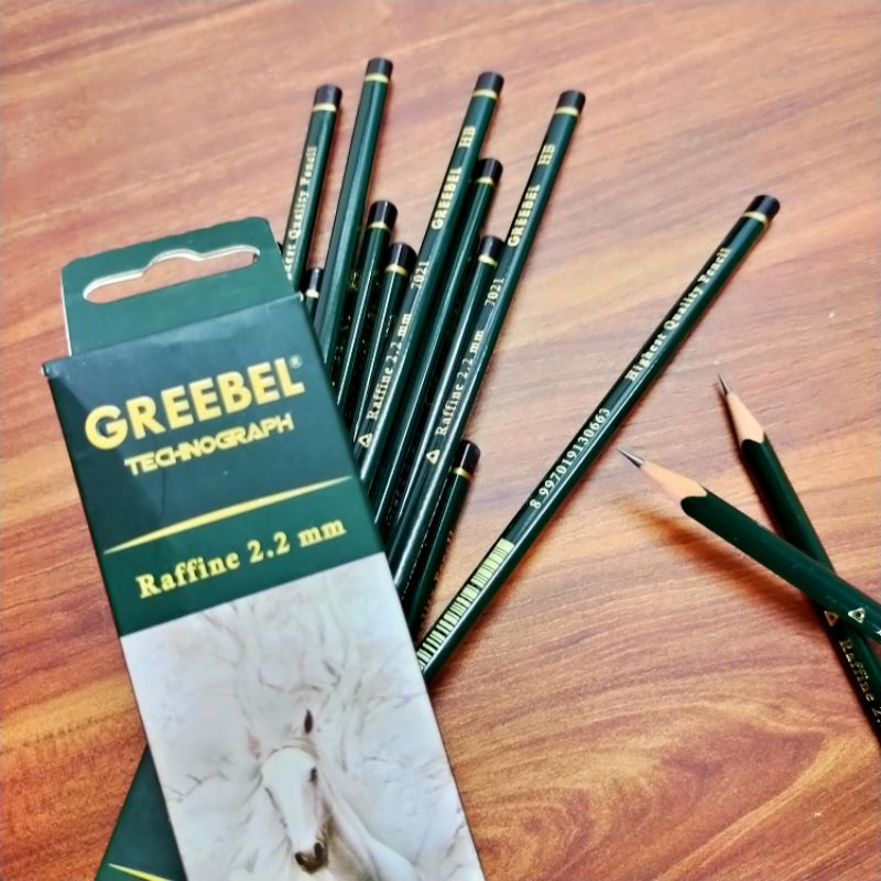 

[12 PCS] Pensil HB Technograph Greebel 7021 12 pcs