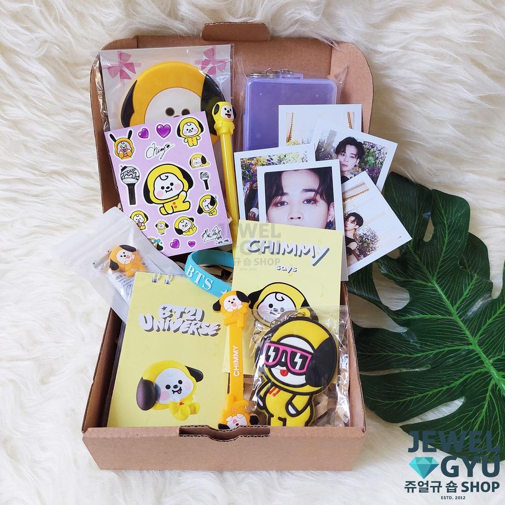 Q8C BT21 Chimmy Gift Box Hampers Graduation Birthday / Kado Hadiah Ulang Tahun Wisuda KPOP BTS Jimin