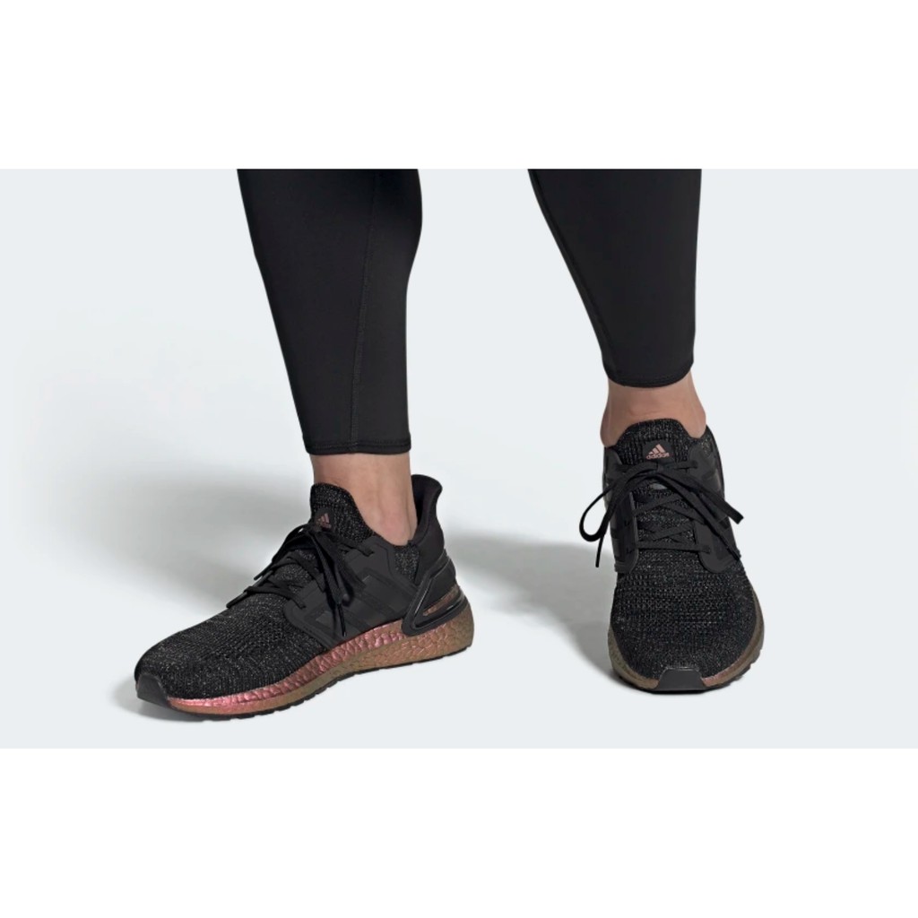 ADIDAS ULTRABOOST 20 FV8335 Core Black Signal Sepatu Original 100%