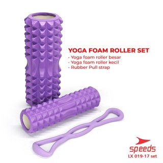 SPEEDS Yoga Foam Roller Massage Roller Muscle Massage Yoga Gym Pilates 019-17