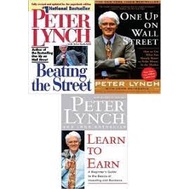 BUKU PETER LYNCH - BEATING THE STREET - LEARN TO EARN - ONE UP ON WALL STREET [ORIGINAL]