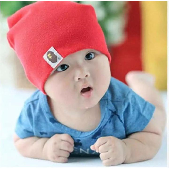 Topi Kupluk Anak Bayi Multiwarna