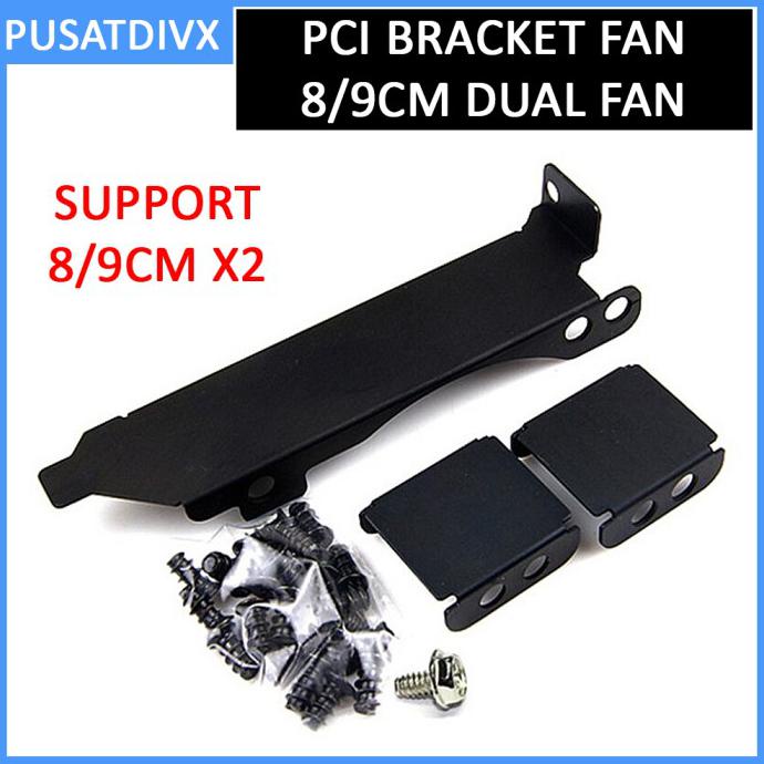 Buruan Beli] Pci Fan Bracket Holder Vga Cooler Cooling