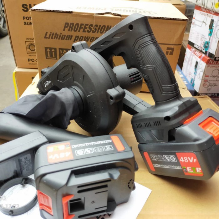 Cordless Hand Blower JLD Mesin Peniup Angin Baterai