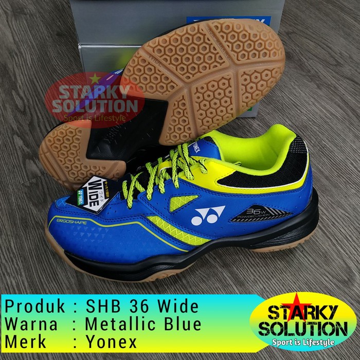 Sepatu Bulutangkis Yonex SHB36W SHB 36 SHB 36W Original - Biru