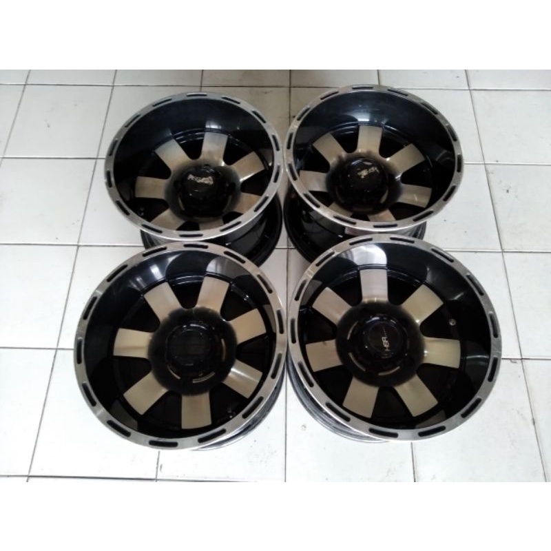 Velg Mobil Bekas Twiist Ring 15 lebar 10 pcd 6x139.7 et 40