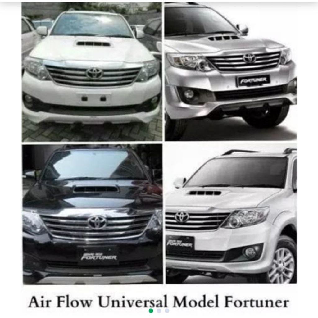 Air Flow Fortuner/ Air Scoop Kap Mesin Model Fortuner / AirFlow