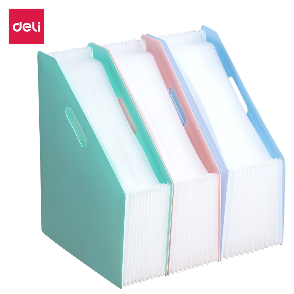 

Deli Standing File A4 100% Bahan Impor Perlengkapan Sekolah EB41102