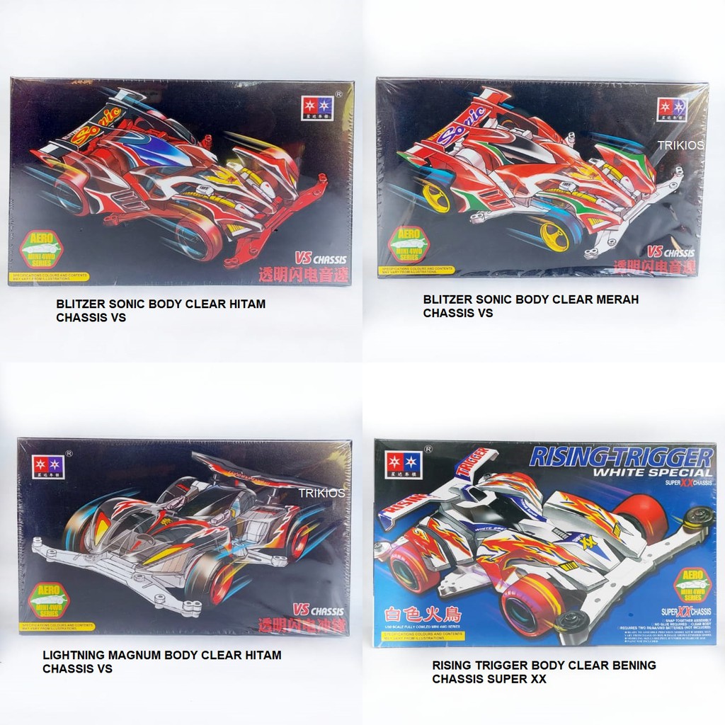 Rep. Tamiya Mini 4wd Merk DAXING Seri Premium - Tamiya Murah Merk Daxing