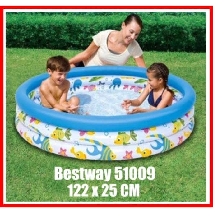 Bestway 51008 - 51009 Kolam Renang Anak Mandi Bola Ocean Pool