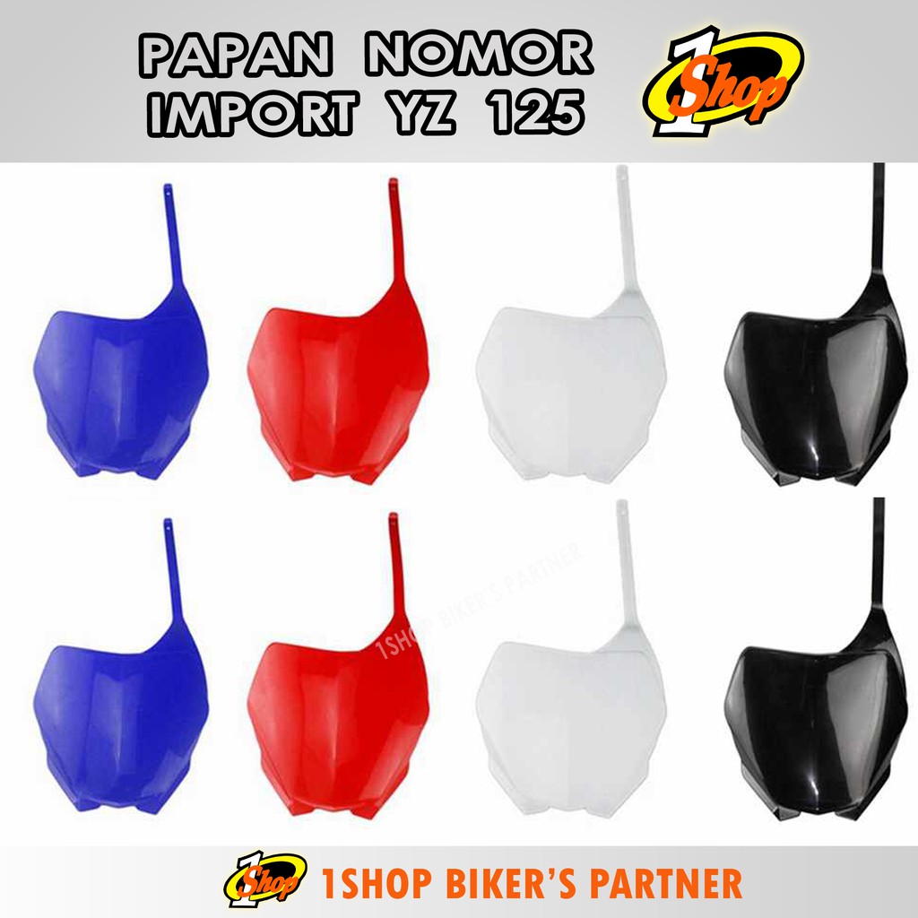 Papan Nomor Import YZ 125