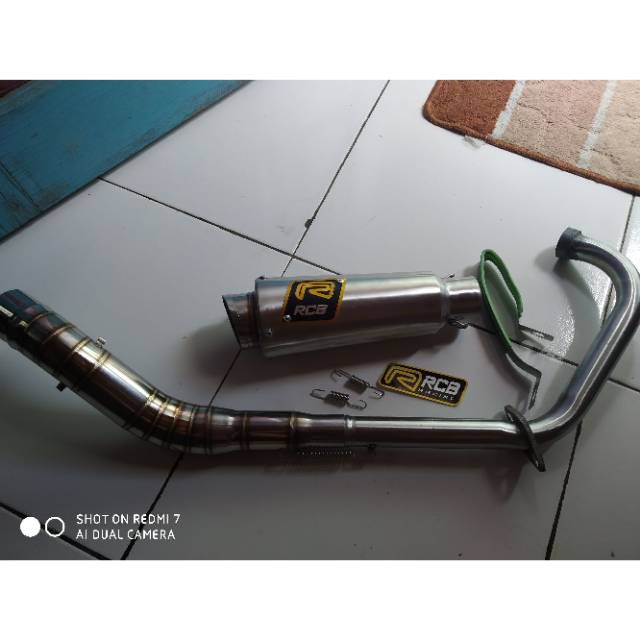 Knalpot racing RCB SATRIA FU Knalpotrcb fu
