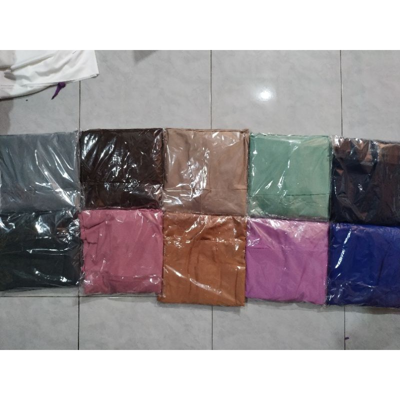 Dress Gamis Yukensi Kutung Bigsize 120 cm Long 140 cm busui resleting depan