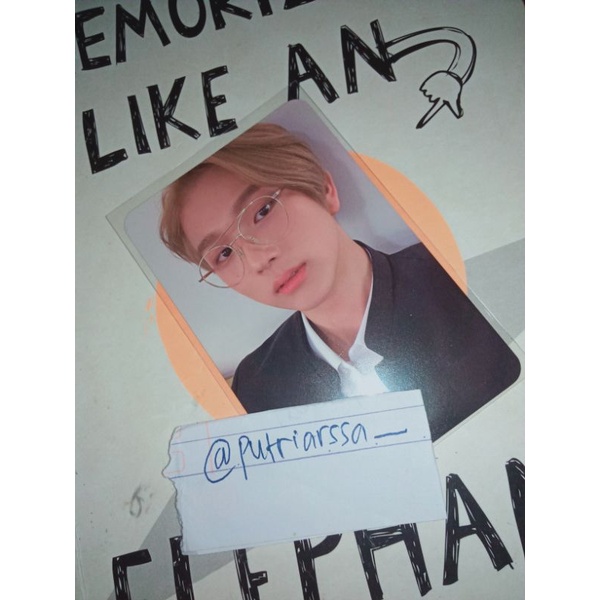 Photocard POB yes24 Baekseung EPEX