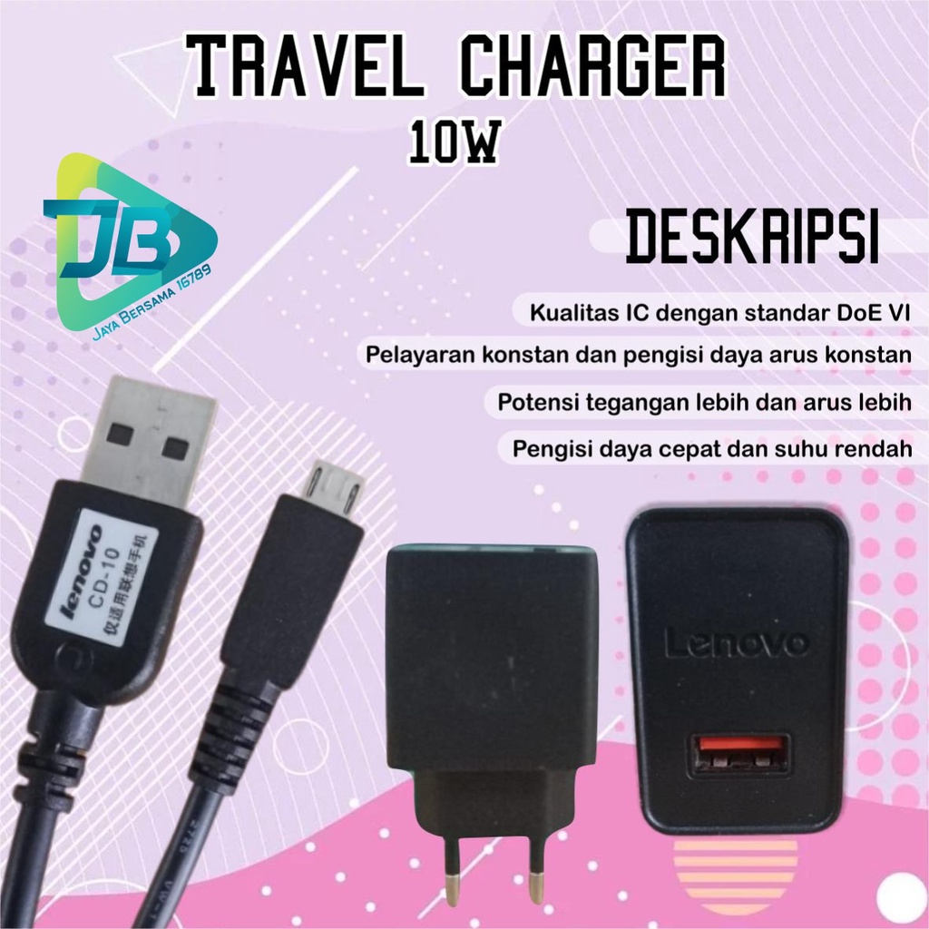 BM100 Charger Cashan Lenovo Original Fast Charging Micro USB a6000 a7000 k6note JB4810