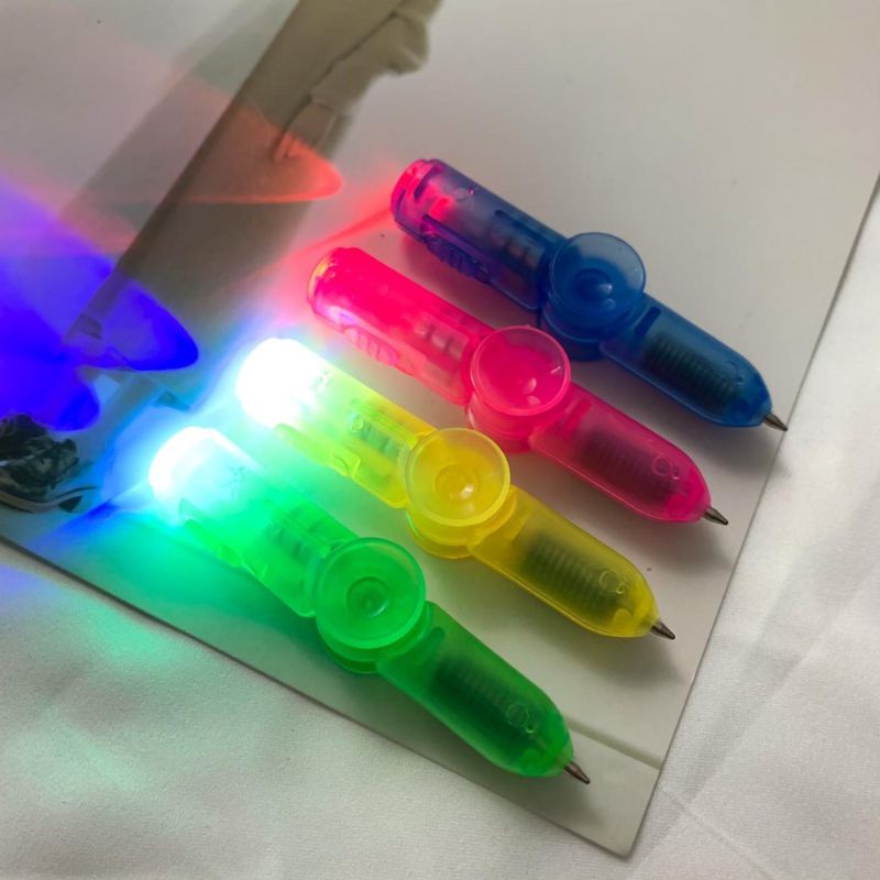 

Pulpen Spinner LED Bisa Nyala Pulpen Unik Alat Tulis Sekolah Unik Kado Viral Termurah