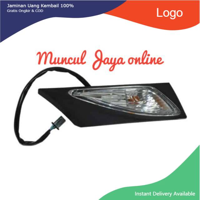 Reting Kanan Vario 110 Karbu Lampu Sein Depan Kanan Vario  Lama 33400-KVB-931 AHM