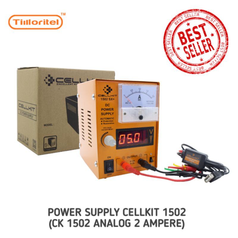 POWER SUPPLY CELLKIT 1502SX ANALOG 2AMPERE