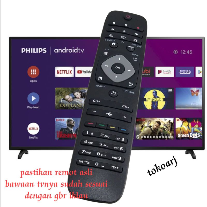 Remot tv LED philips SMART TV digital tv