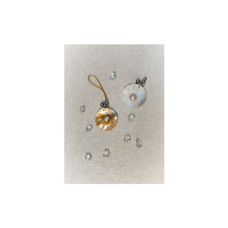 Gantungan Kunci Gantungan Tas Mutiara Asli Lombok