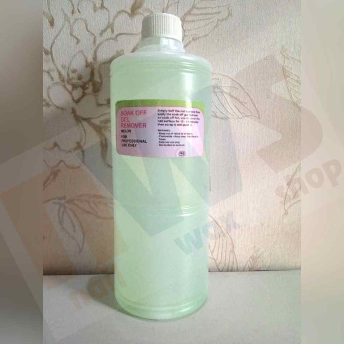 

Melon Soak Off Gel Remover 1000Ml / Penghapus Kutek Gel / Non Aceton