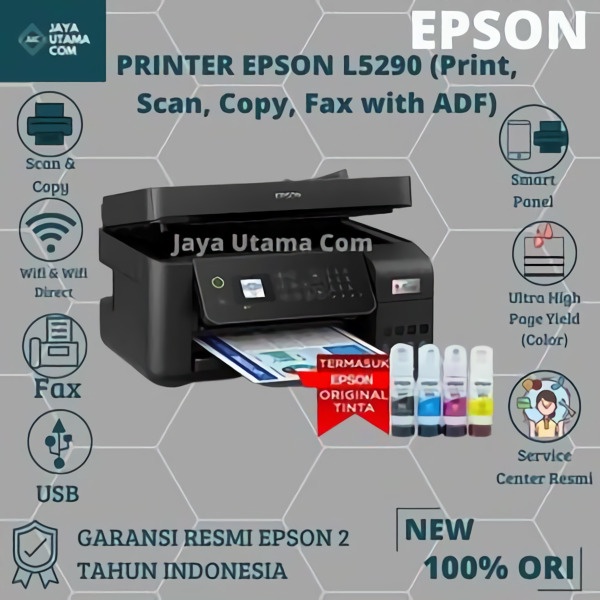 Printer EPSON L5290 All In One Wifi Pengganti L5190