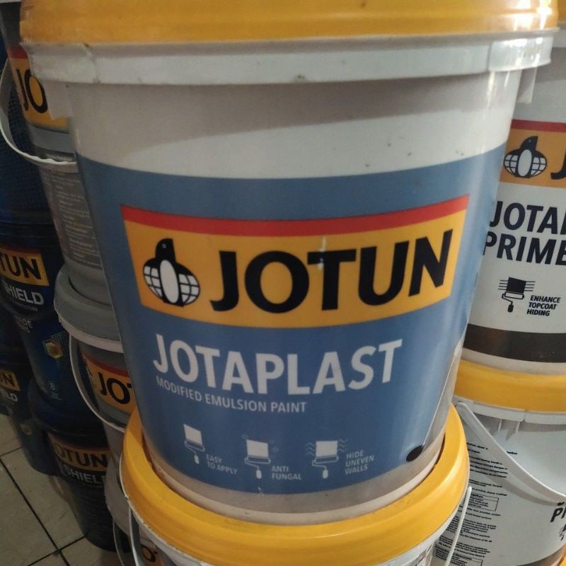 Jual Jotun Jotaplast 18l White Cat Tembok Interior Shopee Indonesia 2474