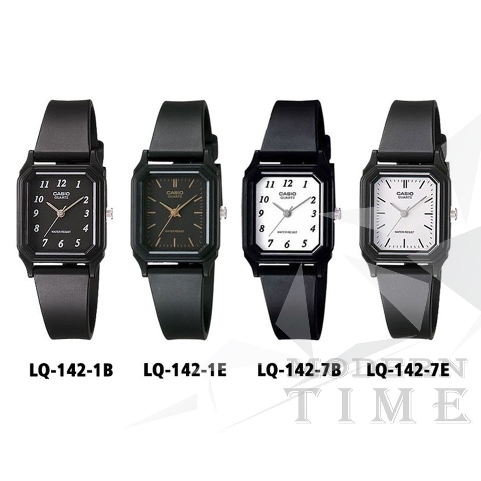 Casio Original LQ-142 Series (Jam tangan wanita - karet - Analog) Tanpa Kotak Mika