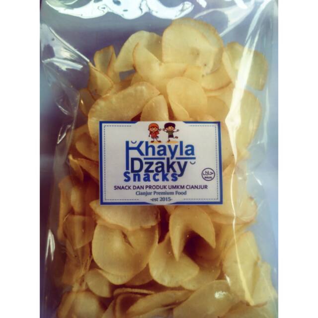 

KHAYLA's FOOD keripik singkong original 150gr