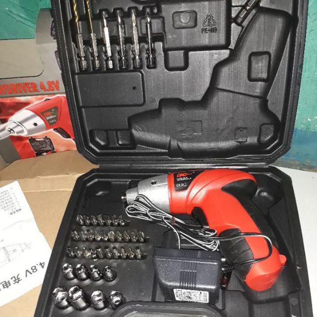 Cordless Multi-function Electric Screwdriver / Bor Listrik