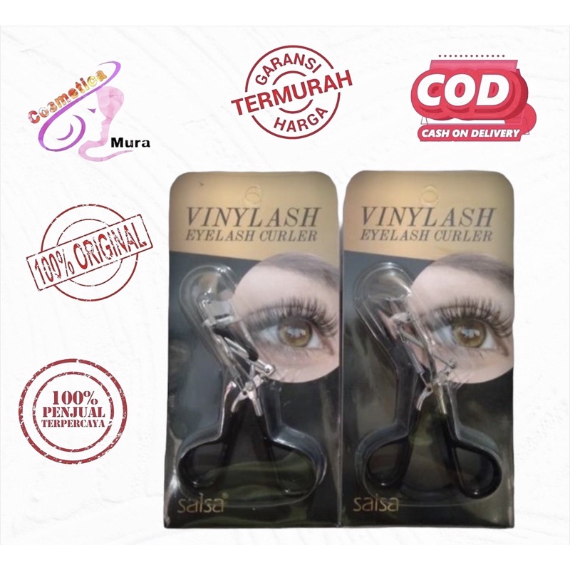 Eyelash curler salsa - jepita bulu mata besi cantik - vinylash salsa - penjepit bulu mata