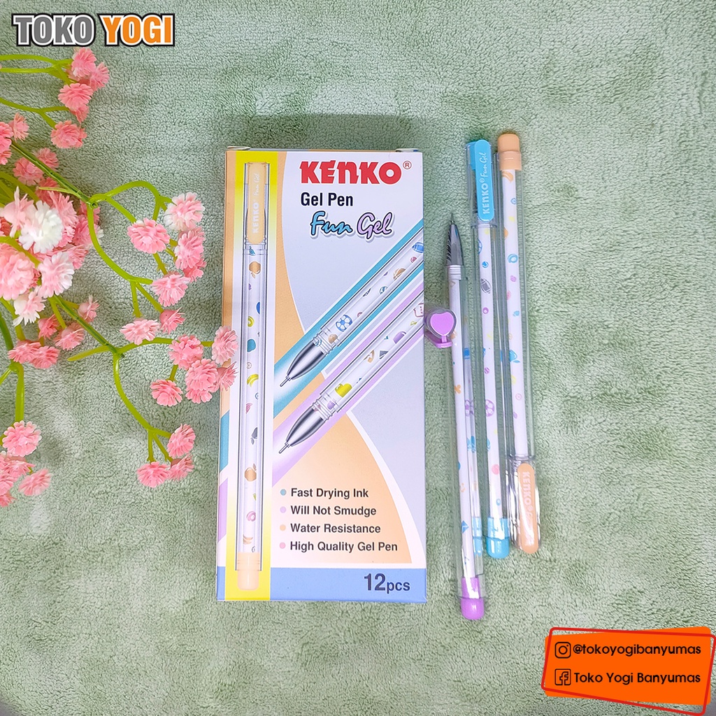 

KENKO GEL PEN HITAM | KENKO BPT FUN GEL BLACK
