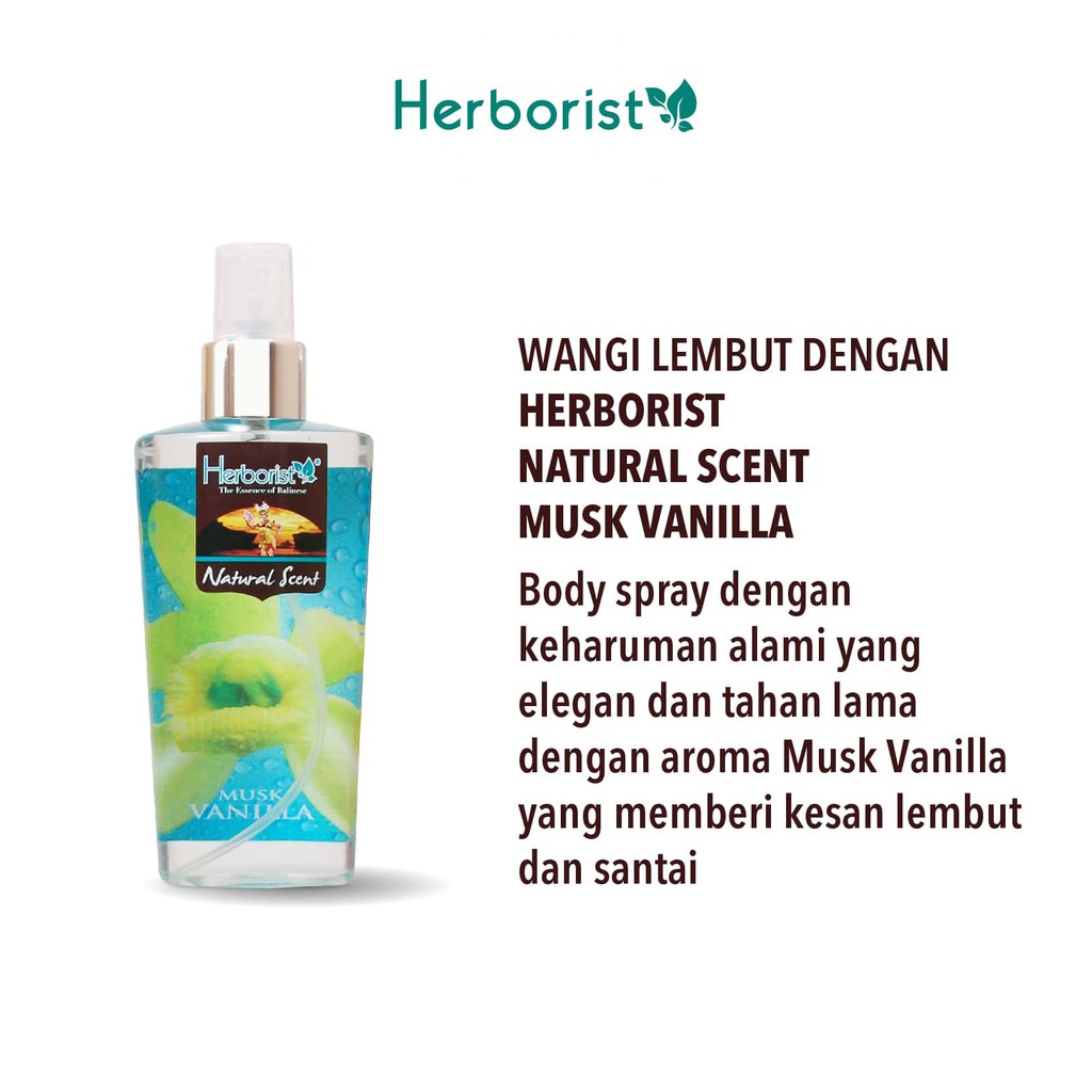 ★ BB ★ HERBORIST Natural Scent Body Spray 120ml | HERBORIS Body Spray 120ml