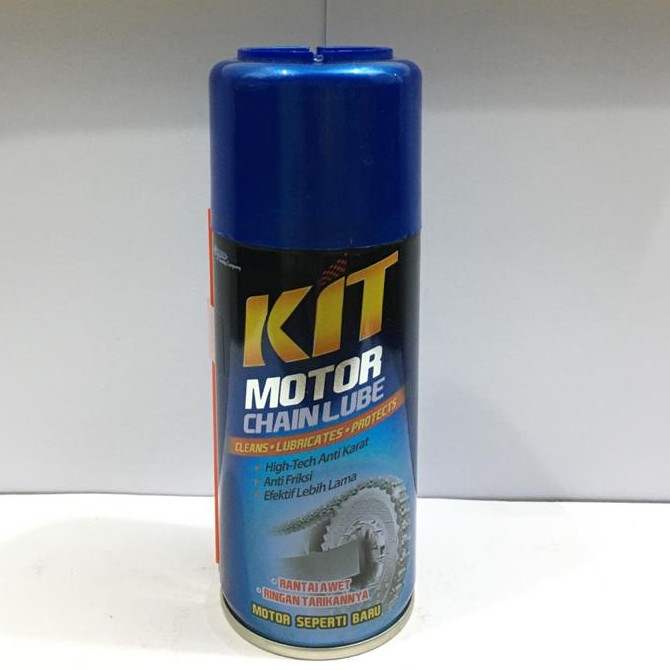 KIT MOTOR CHAIN LUBE - PELUMAS RANTAI MOTOR KIT 110ml - KIT ANTI KARAT