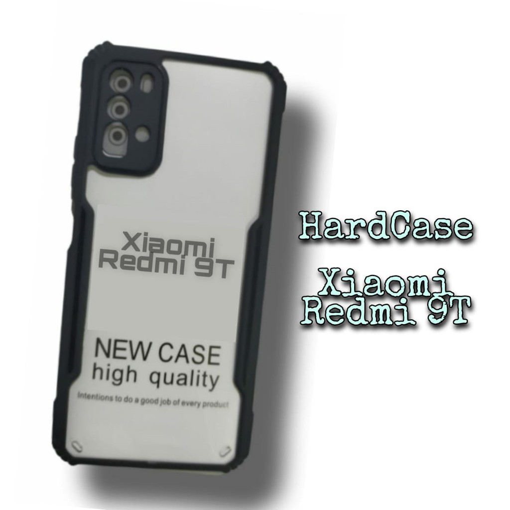 Promo Case XIAOMI REDMI 9T Hard Case Shockproof Armor Transparan Casing Premium HandPhone
