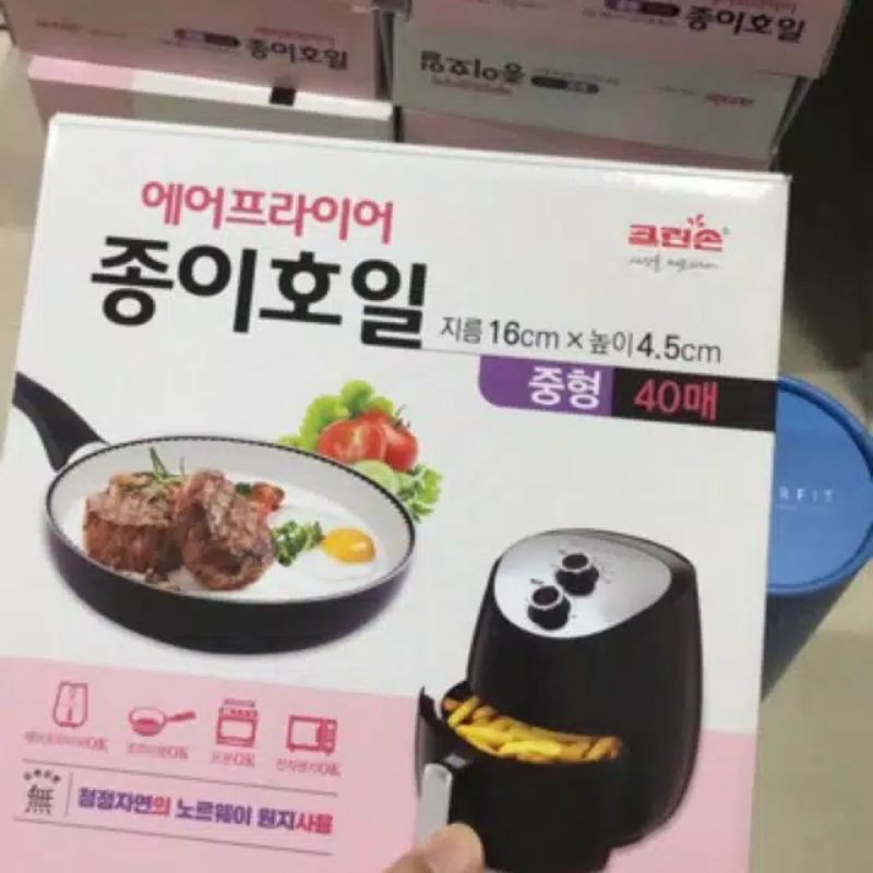 Cleanson Paper Foil Korean Paperfoil Airfryer oven microwave Kertas Microwave Korea