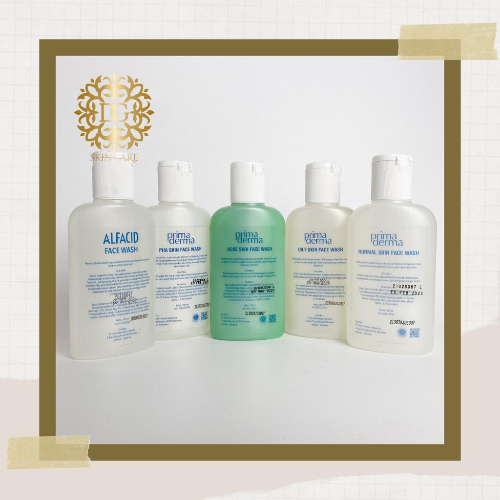 [ORIGINAL BPOM] ALL PRIMADERMA FACE WASH