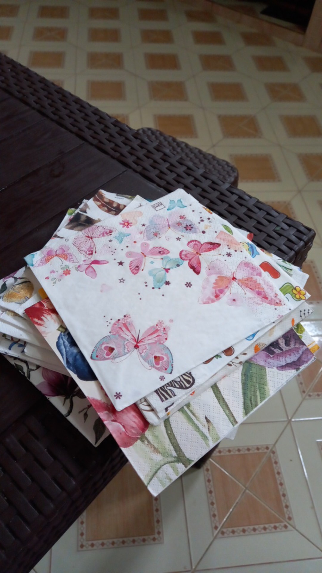 Napkin Decoupage - Tisu Eropa - Sc 325