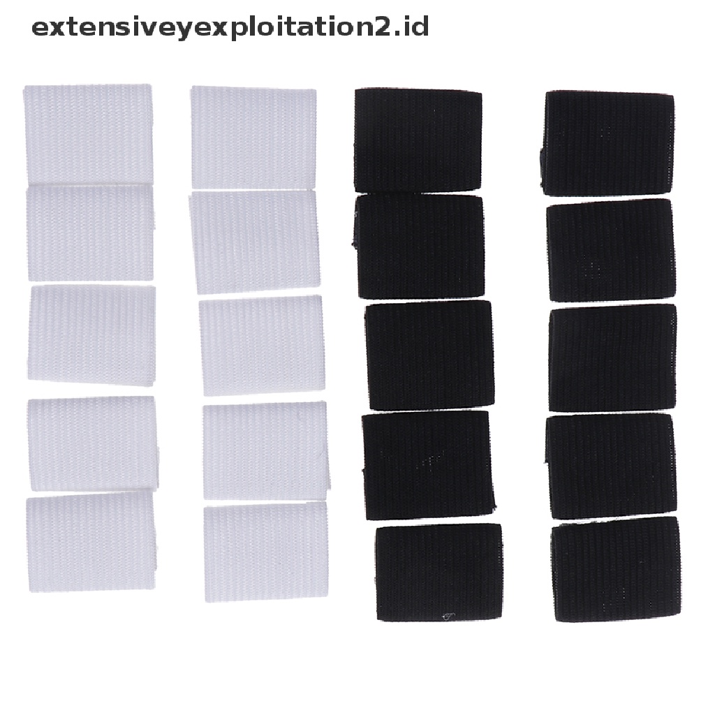 (Hotter) 10pcs Jari Jari Elastis Lengan Basket Olahraga Jari