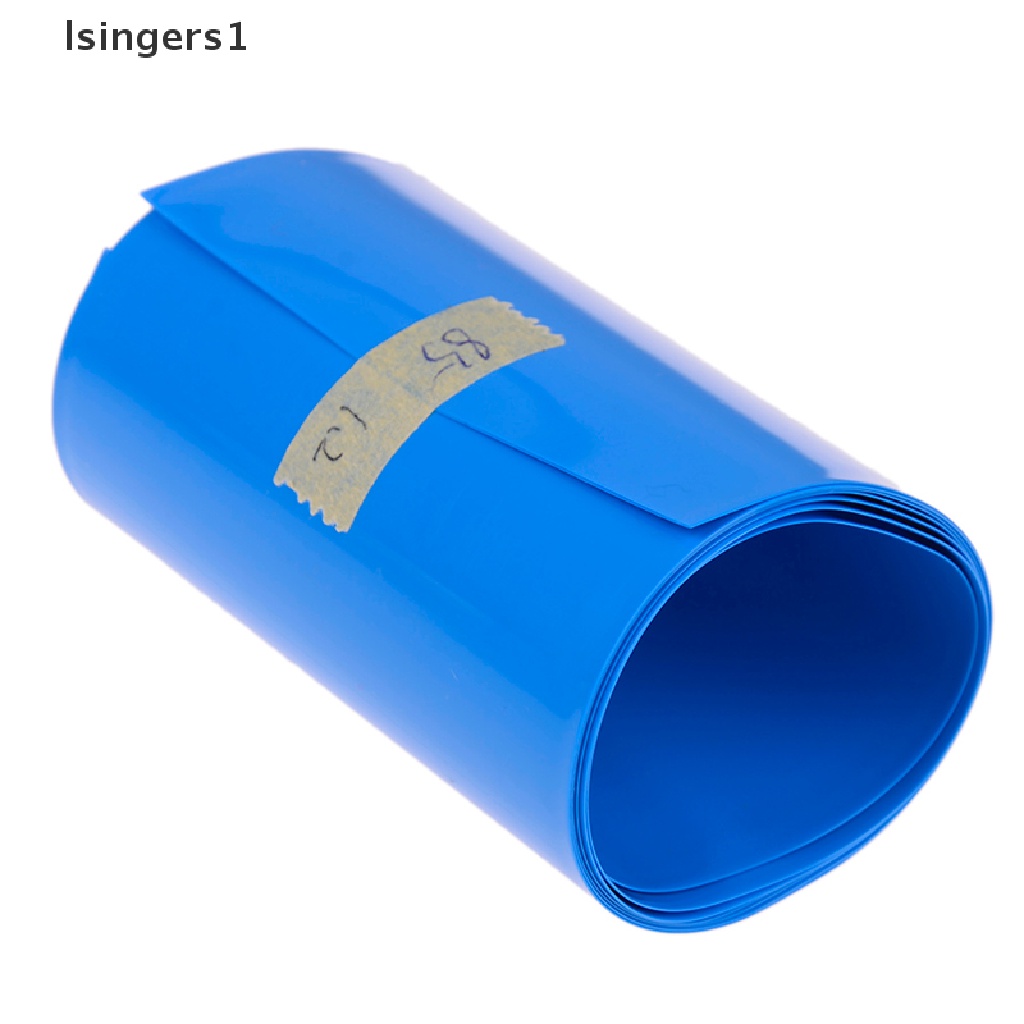(lsingers1) Tape Pembungkus Baterai Li-ion 18650 Bahan PVC