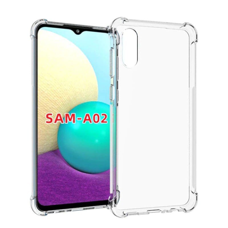 Anti Crack Samsung A02 M02 6.5 inch Soft Case Anti Shock Jelly Tahan Benturan