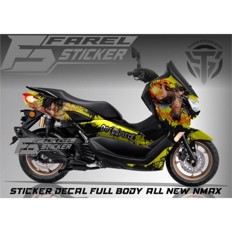 decal nmax new 2021 full body stiker variasi decal nmax new 2021