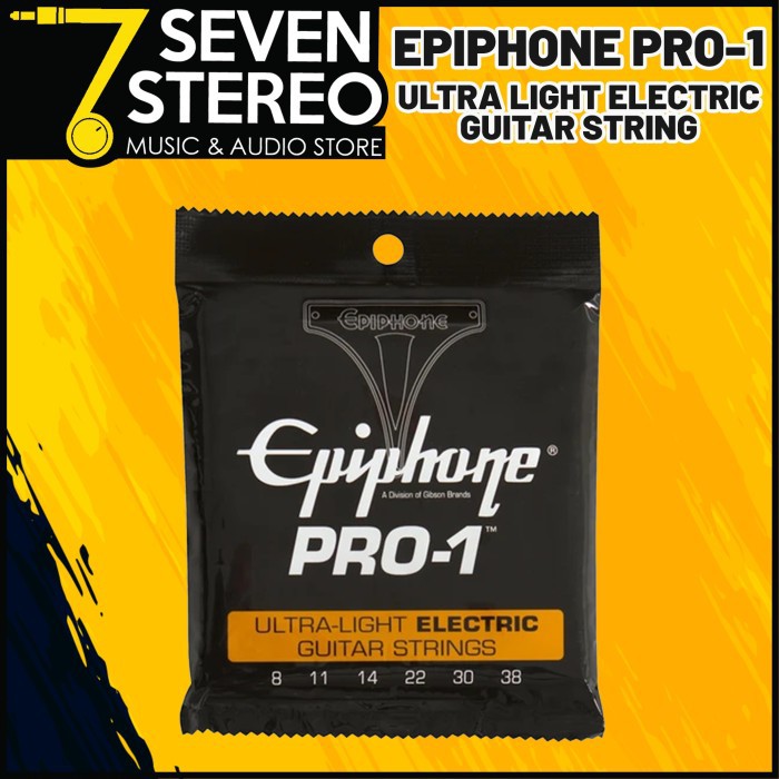 Epiphone Pro-1 Ultra-Light Electric Guitar Strings 8-38