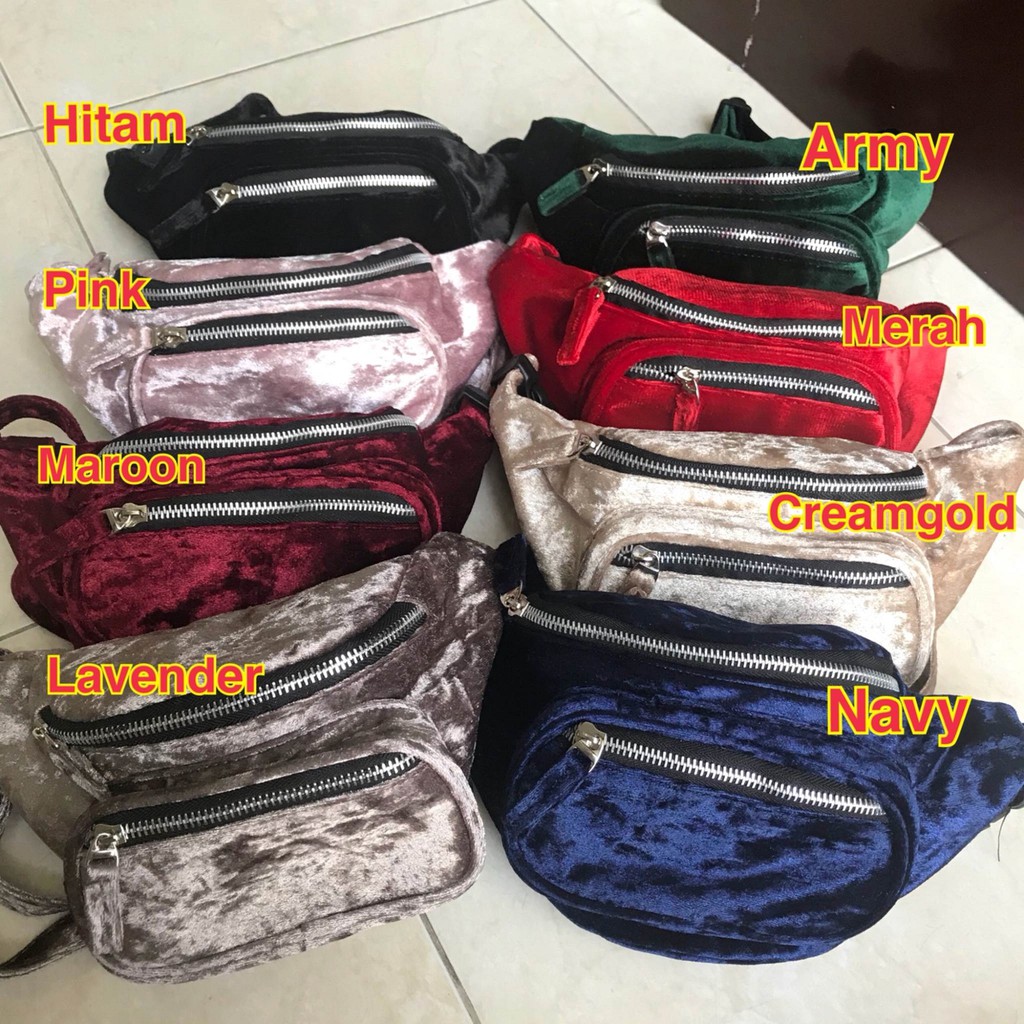 PROMO 10.10 supplier tas branded wanita murah import batam selempang H*M BELT BAG